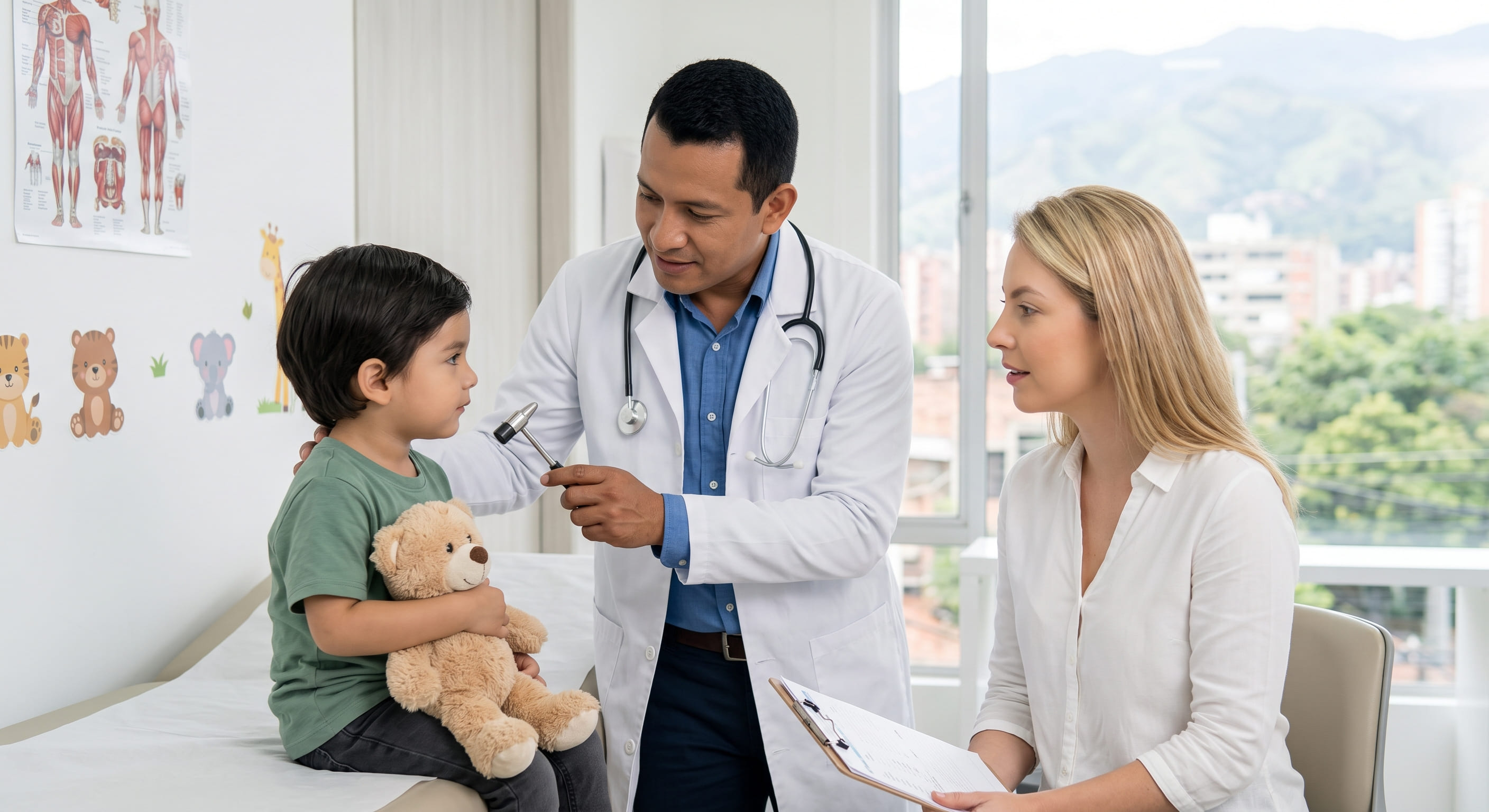 Consulta Médica de Pediatría - Terapia y Salud Colombia